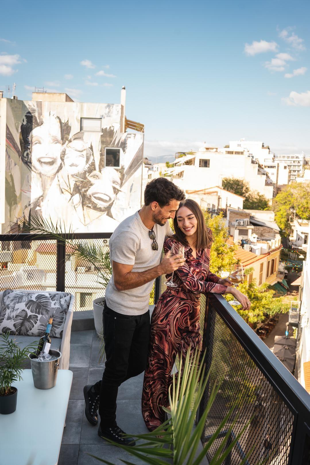 Melo Athens Hotel Buitenkant foto
